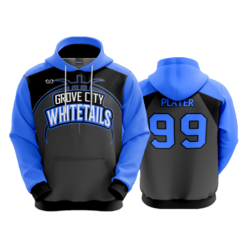 UNISEX FLEECE HOODY GROVE-CITY-WHITETAILS-2