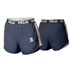 WOMENS MICRO FIBER RUN SHORT SHOCKERS-PINK