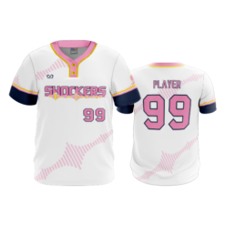 MENS 2-BUTTON SCOOP NECK LYCRA MESH SHOCKERS-PINK