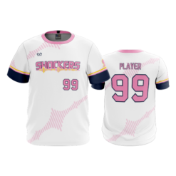 MENS SPORT CREW NECK SHOCKERS-PINK