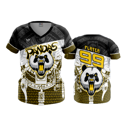 WOMENS V-NECK OHIO-PASSION-PANDAS-26