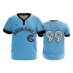 MENS 2-BUTTON SCOOP NECK LYCRA MESH CADDO-MILLS-2