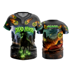 WOMENS NO BUTTON SCOOP NECK DEAD-HORSE