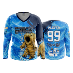 WOMENS V-NECK LONGSLEEVE WATER-BEARS-2026-1