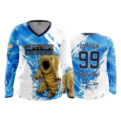 WOMENS V-NECK LONGSLEEVE WATER-BEARS-2026-2