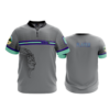 UNISEX QUARTER ZIP MICRO FIBER SHORT SLEEVE SO-BRAVES-ADD