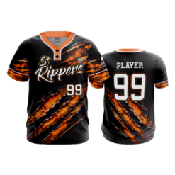 MENS 2-BUTTON SCOOP NECK LYCRA MESH ST-RIPPERS-1