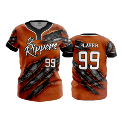 WOMENS NO BUTTON SCOOP NECK ST-RIPPERS-2