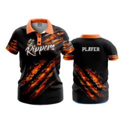 WOMENS 4 WAY POLO ST-RIPPERS-ADD