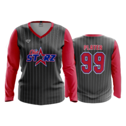 WOMENS V-NECK LONGSLEEVE OHIO-STARZ-26-1