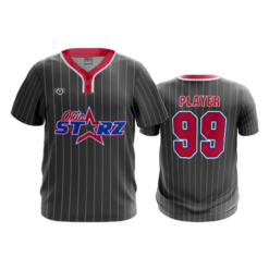 MENS 2-BUTTON SCOOP NECK LYCRA MESH OHIO-STARZ-26-1