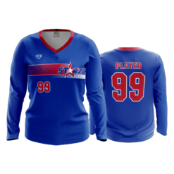 WOMENS V-NECK LONGSLEEVE OHIO-STARZ-26-2