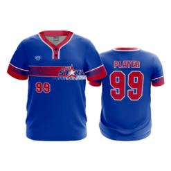 MENS 2-BUTTON SCOOP NECK LYCRA MESH OHIO-STARZ-26-2