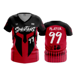 WOMENS V-NECK SPARTANS-1