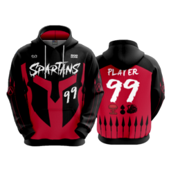 UNISEX FLEECE HOODY SPARTANS-1