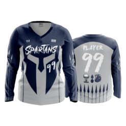 WOMENS V-NECK LONGSLEEVE SPARTANS-2