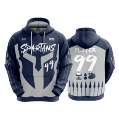 UNISEX FLEECE HOODY SPARTANS-2