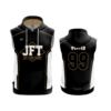 MENS FLEECE HOODY SLEEVELESS JFT-ADD