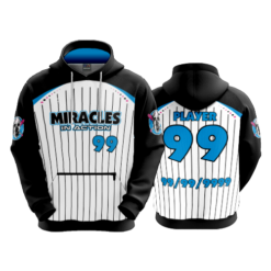 3 POCKET TERRY FLEECE HOODY MIRACLES-ADDS