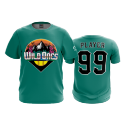 MENS SPORT CREW NECK WILD-ONES-TEAL