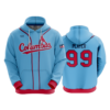 UNISEX FLEECE HOODY COLUMBUS-REDBIRDS-1