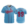 MENS HEAVYWEIGHT FULL BUTTON DOWN COLUMBUS-REDBIRDS-1