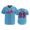 MENS SPORT V-NECK COLUMBUS-REDBIRDS-1