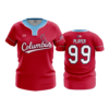WOMENS NO BUTTON SCOOP NECK COLUMBUS-REDBIRDS-2