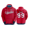 UNISEX FLEECE HOODY COLUMBUS-REDBIRDS-2