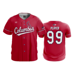 MENS HEAVYWEIGHT FULL BUTTON DOWN COLUMBUS-REDBIRDS-2