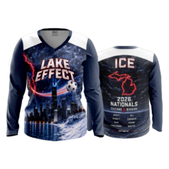 WOMENS V-NECK LONGSLEEVE LAKE-EFFECT-FIX