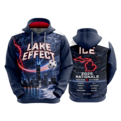 UNISEX FLEECE HOODY LAKE-EFFECT-FIX