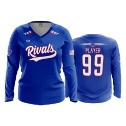 WOMENS V-NECK LONGSLEEVE LADY-RIVALS-1