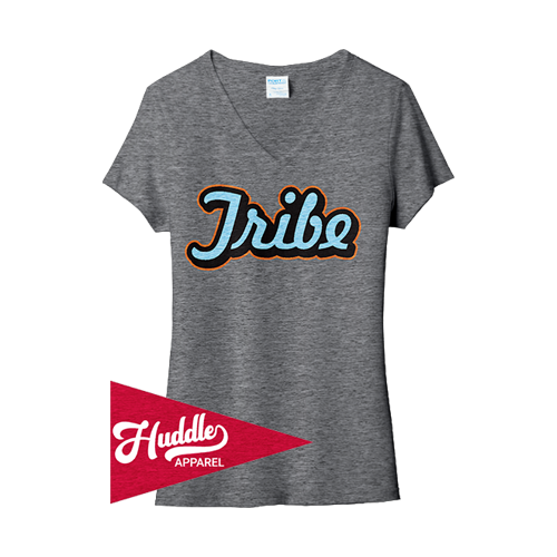PORT WOMENS V-NECK T-SHIRT TWELVEPOLE-TRIBE-FR