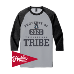 DISTRICT ¾ RAGLAN SLEEVE TWELVEPOLE-TRIBE-FR