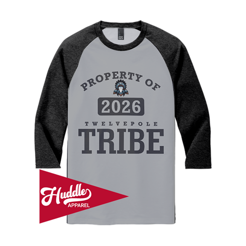 DISTRICT ¾ RAGLAN SLEEVE TWELVEPOLE-TRIBE-FR