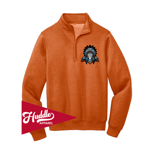 PORT UNISEX ¼ ZIP TWELVEPOLE-TRIBE-FR