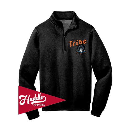 PORT UNISEX ¼ ZIP TWELVEPOLE-TRIBE-FR