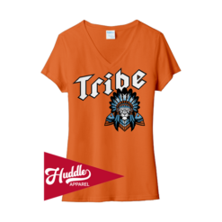PORT WOMENS V-NECK T-SHIRT TWELVEPOLE-TRIBE-FR