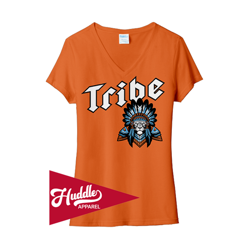 PORT WOMENS V-NECK T-SHIRT TWELVEPOLE-TRIBE-FR