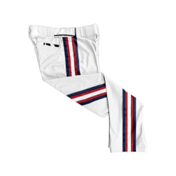 MENS BALLPARK WHITE BRAID PANTS STROKERZ-2026