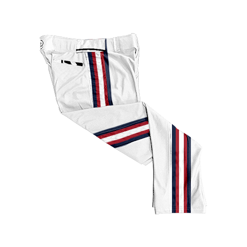 MENS BALLPARK WHITE BRAID PANTS STROKERZ-2026