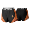 WOMENS MICRO FIBER RUN SHORT FORGE-BLACK-COLORWAY