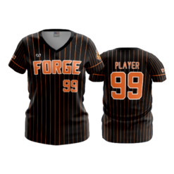 WOMENS V-NECK FORGE-BLACK-COLORWAY