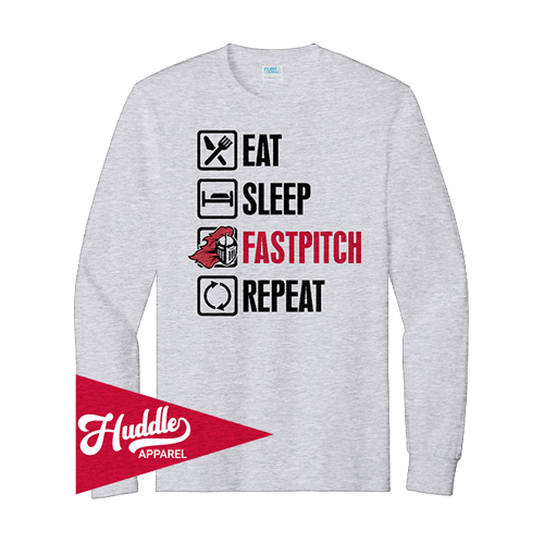 PORT UNISEX LONGSLEEVE TEE LADY-KNIGHTS-FR