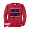 PORT UNISEX CREW SWEATSHIRT OHIO-GLORY-FR