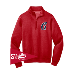 PORT UNISEX ¼ ZIP OHIO-GLORY-FR
