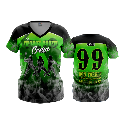 WOMENS V-NECK THE-HIT-CREW