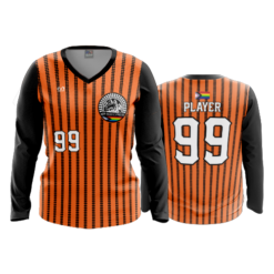 WOMENS V-NECK LONGSLEEVE HOT-MESS-EXPRESS