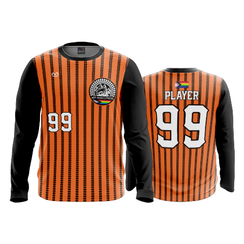 MENS SPORT CREW NECK LONGSLEEVE HOT-MESS-EXPRESS